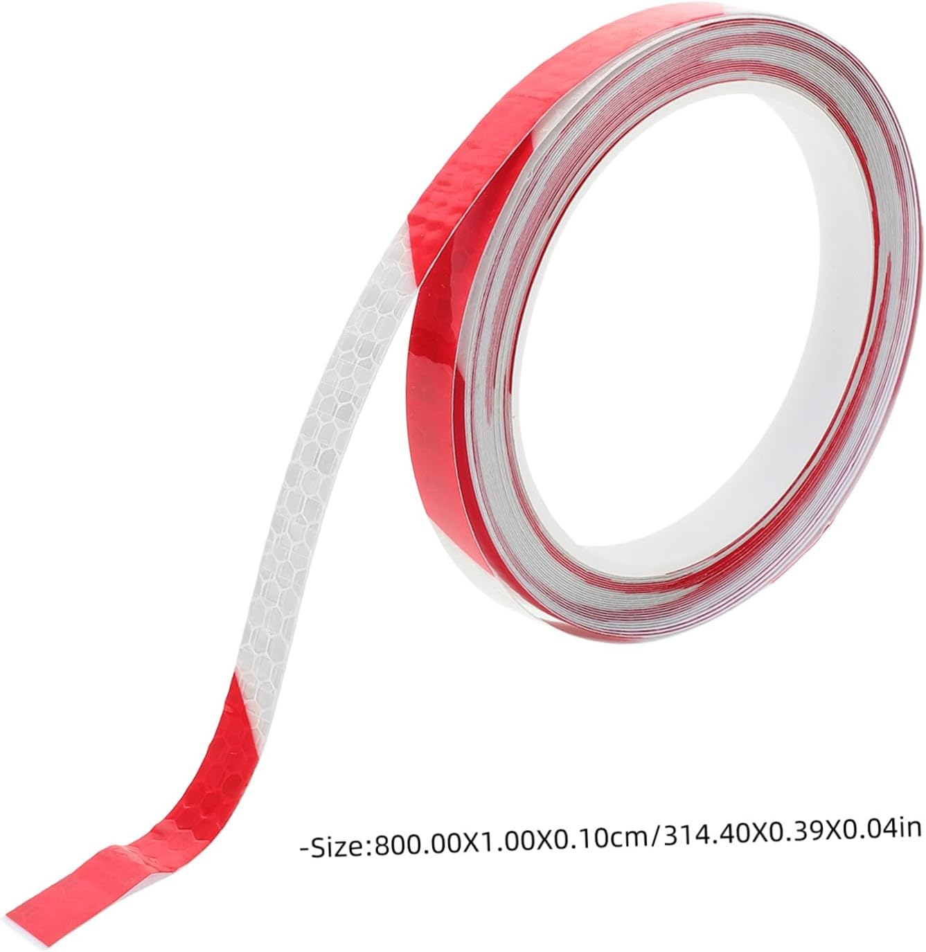 Toyvian 2 Rolls Motorcycle Reflective Tape Adhesive Warning Strips with High Visibility Glossy Finish for Bikes Electric Bikes Motorcycles Easy to Install Decorative Safety Stickers image number 2