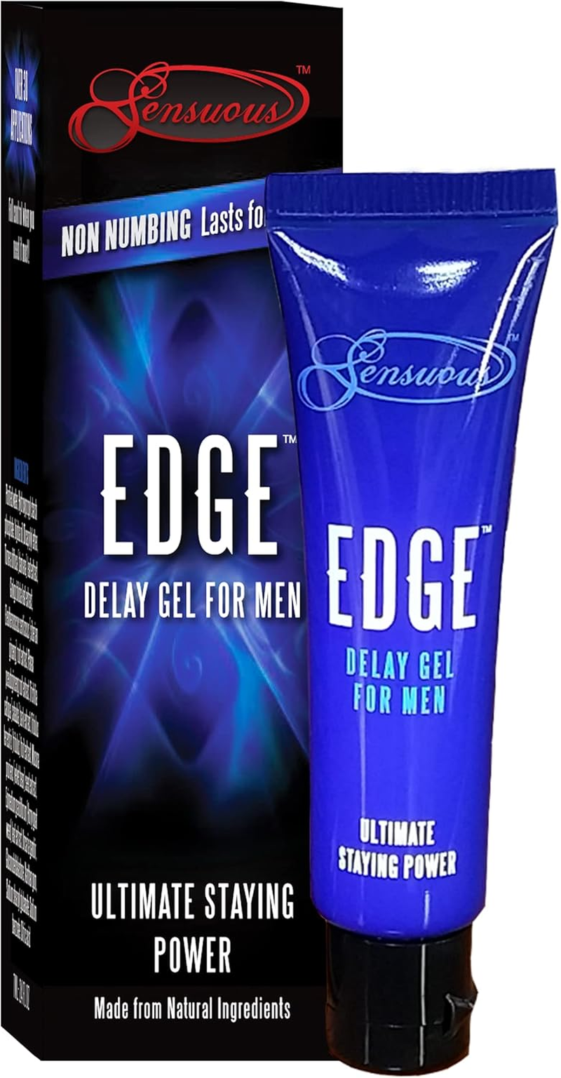 Edge Delay Gel for Men Ultimate Staying Power Non Numbing Creme All Natural image number 1