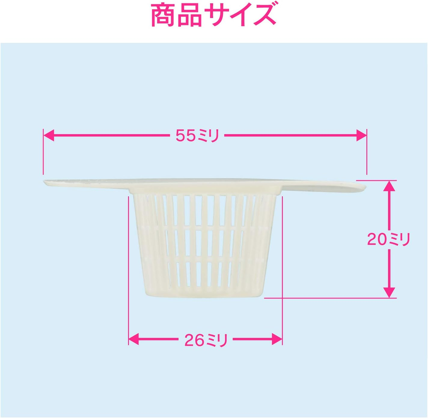 Gaona GA-MG006 Koreyan Washcloths, Set of 2 (Hair Removal, Clogging Prevention, Cleaning) image number 2