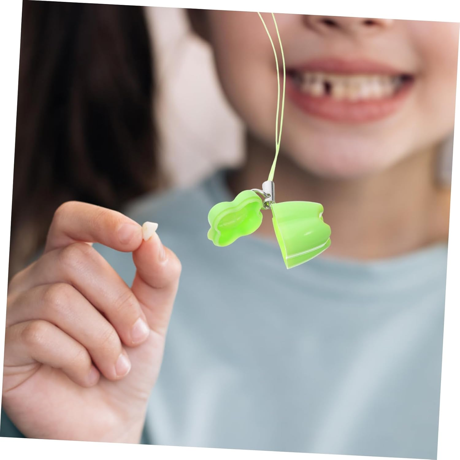 Sosoport 5Pcs Tooth Storage Organizer Box Portable Plastic Tooth Holder Collection for Memory Preservation image number 6