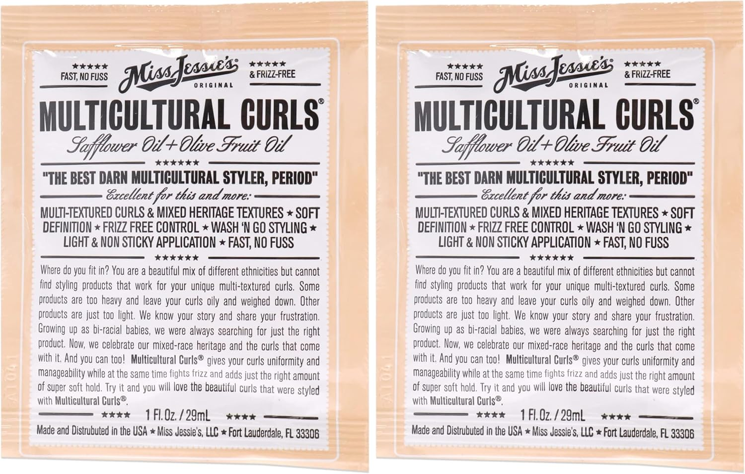 Miss Jessie'S Multi Cultural Curls for Unisex 1 Oz Cream (Pack of 2)