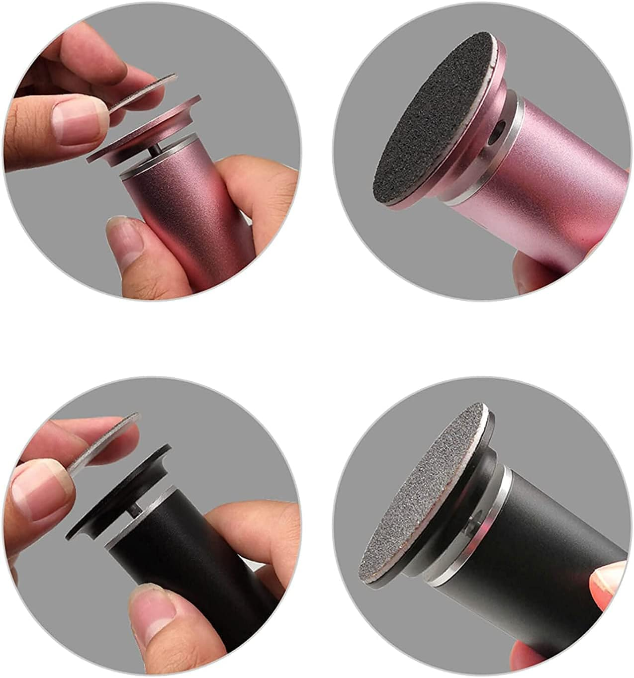 Pack of 120 Sandpaper for Electric Callus Remover, Foot File, Professional Sanding Discs for Feet Callus Remover (Grit 80 + 150) image number 4