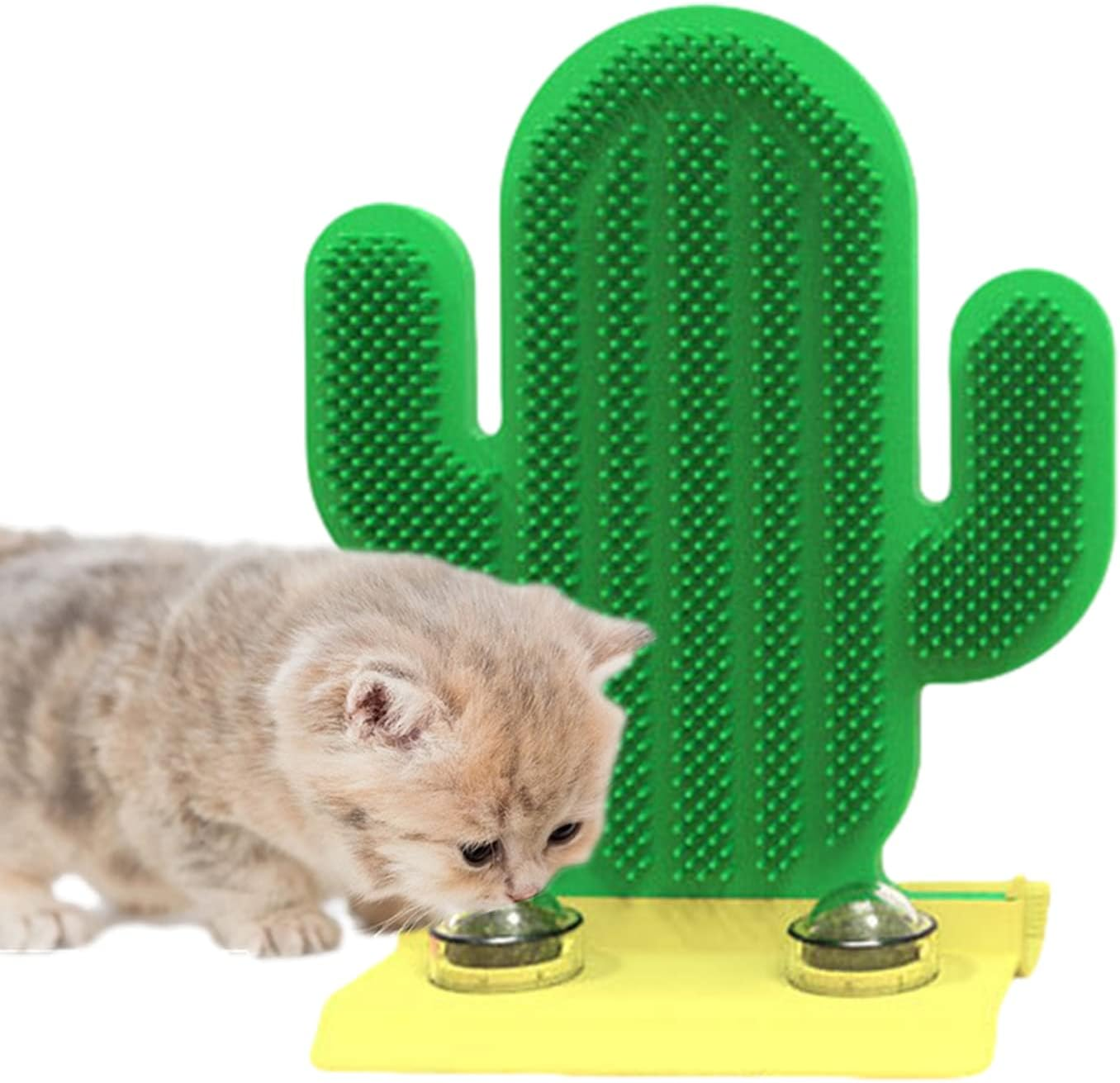 Cat Self Groomer, Pet Grooming Massage Cat Brush, Comfortable Cat Rubbing Post, Comfortable Corner Scratching Comb, Suitable for Short and Long Hair Cats, Lndoor Cats Brush Toys/115 image number 4