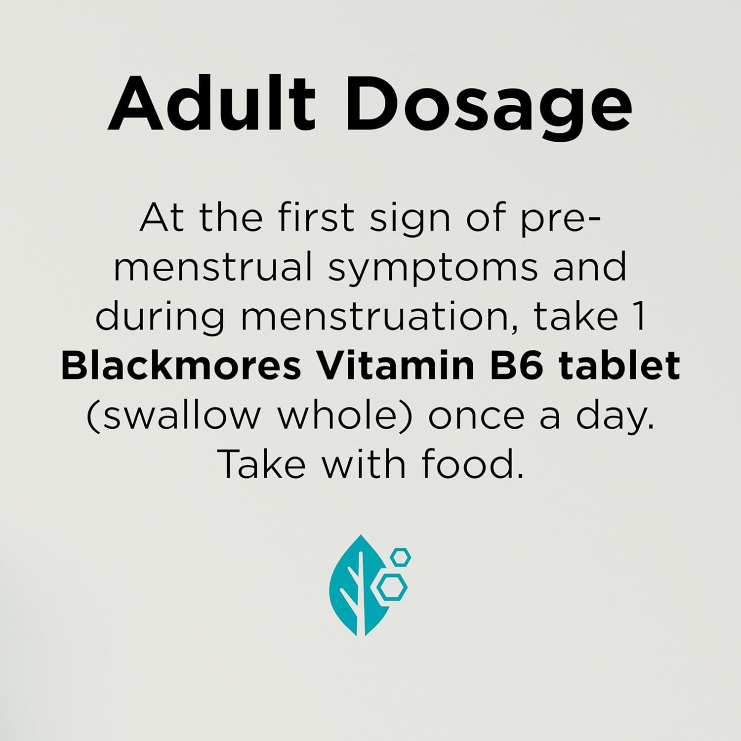 Blackmores Vitamin B6 | Helps Relieve Symptoms of Pre-Menstrual Tension in Women | 40 Tablets