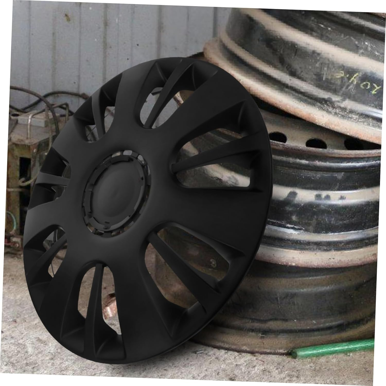 GRIRIW Wheel Rim Covers Decorative Hubcaps for Car Accessories Automotive Hub Covers Hubcaps image number 5