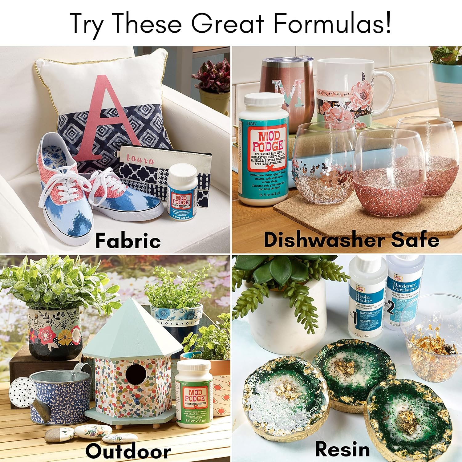 Mod Podge CS11202 Waterbase Sealer, Adhesive Glue for Paper, Decoupage Finish, 16 Oz, Gloss image number 6