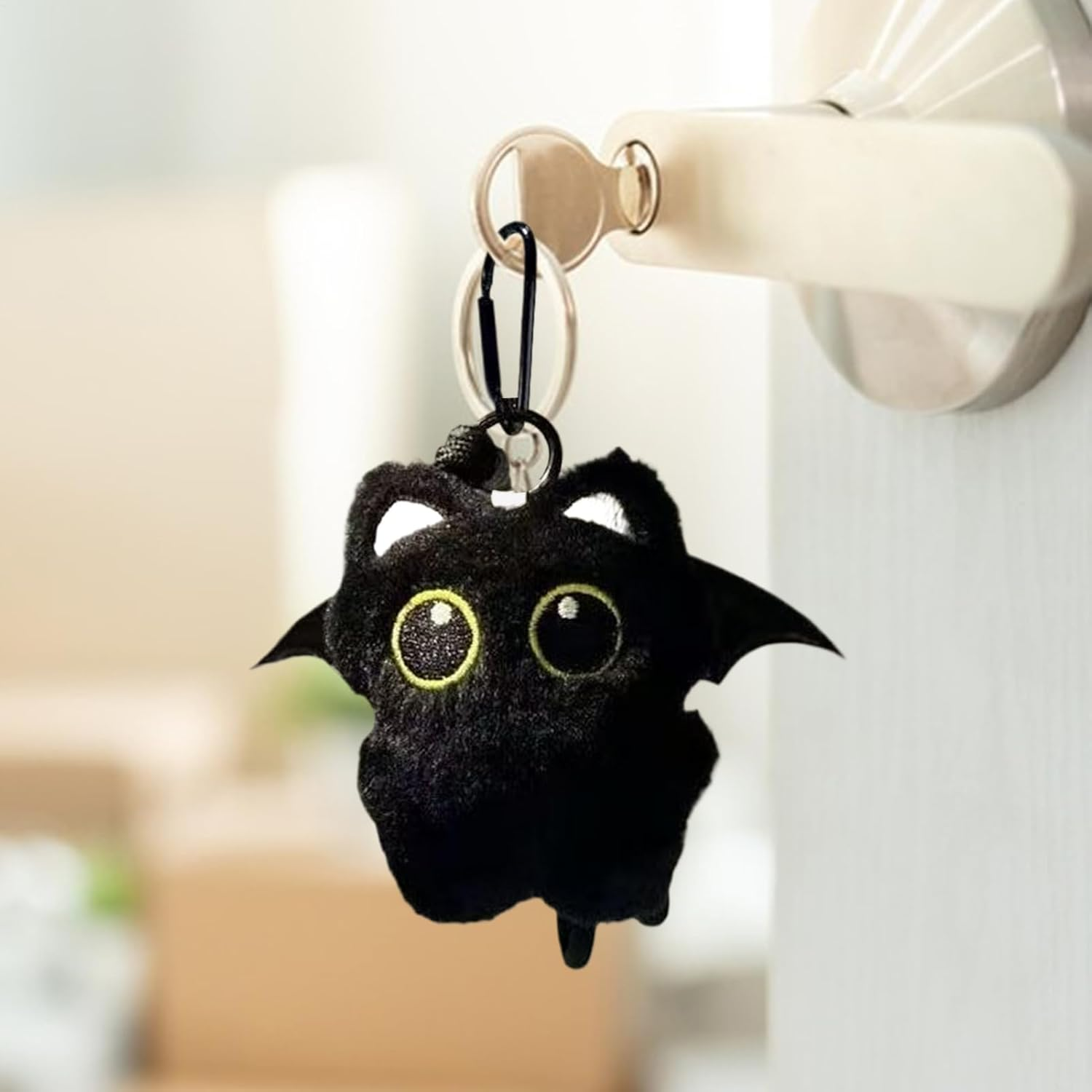 Cute Cat Sleeper - Plush Keychain Toy for | Soft Keychain for Adult Car Purse Wallet Halloween Kindder
