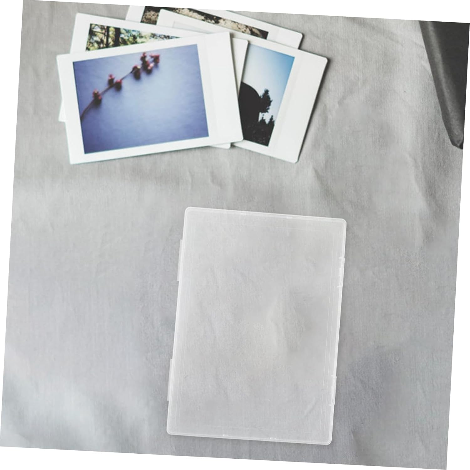 Birth Certificate Holder and Document Organizer, A5 Plastic Storage Box Set of 2, Portable Certificate Folder for Travel, Keepsake and Photo Keeper image number 3