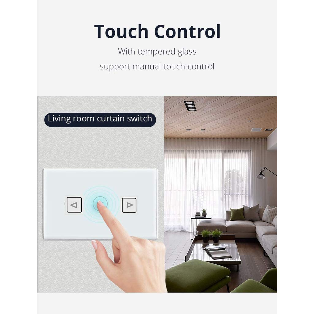 Zigbee Smart Curtain Shutter Blinds Switches for Home Automation and Alexa Voice Control &hellip; image number 3