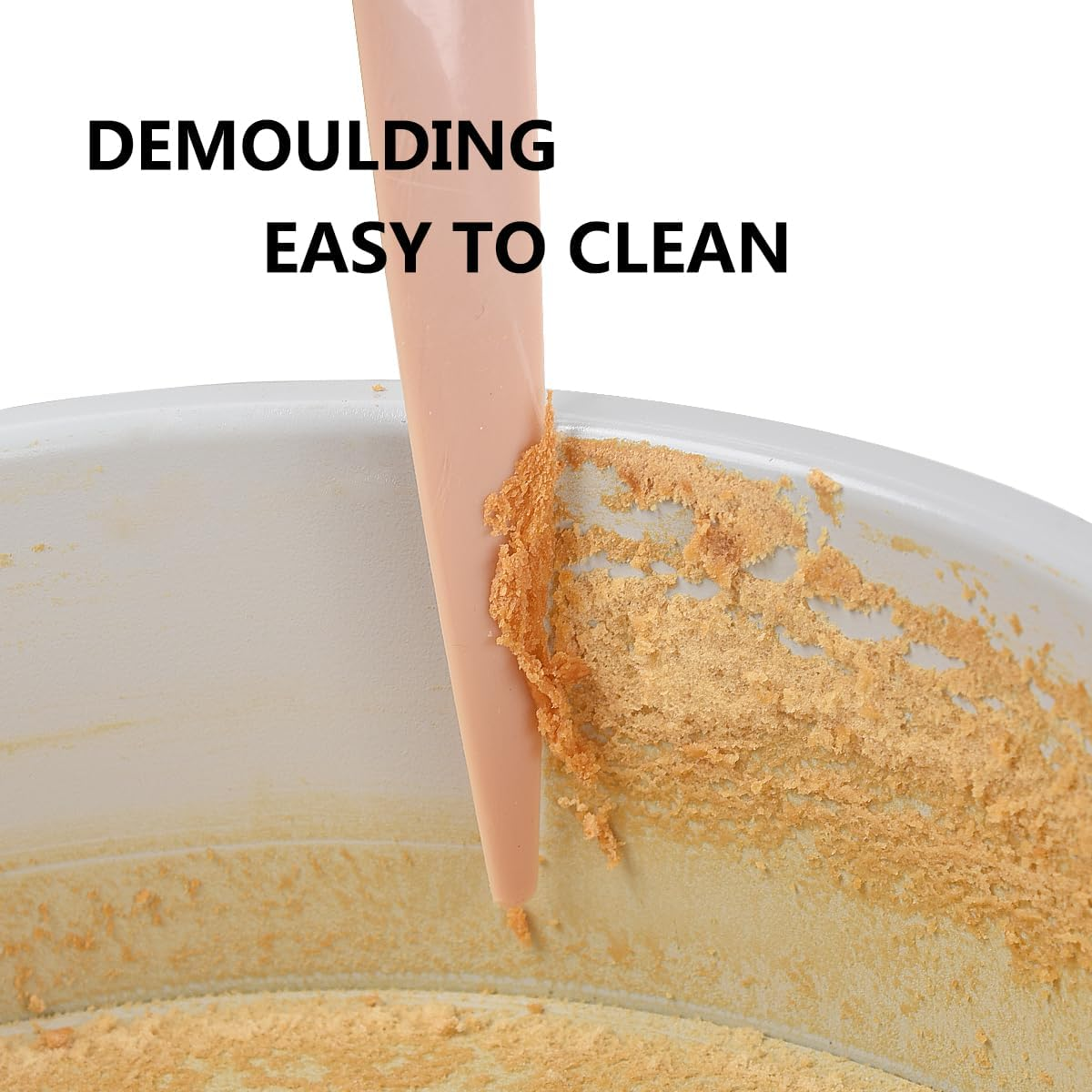 Guowall 6 Inch Removable Bottom round Cake Pan for Layer Cake Cheese Cake Nonstick Cake Mould Baking Tray with Metal Reinforced Frame - Cream Color image number 1