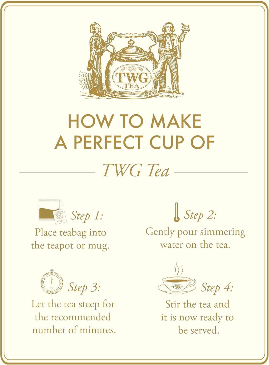TWG Tea | Imperial Oolong | Oolong Tea | Sweet & Fruity Savour | 15 Hand Sewn Cotton Tea Bags | Gift Set image number 3