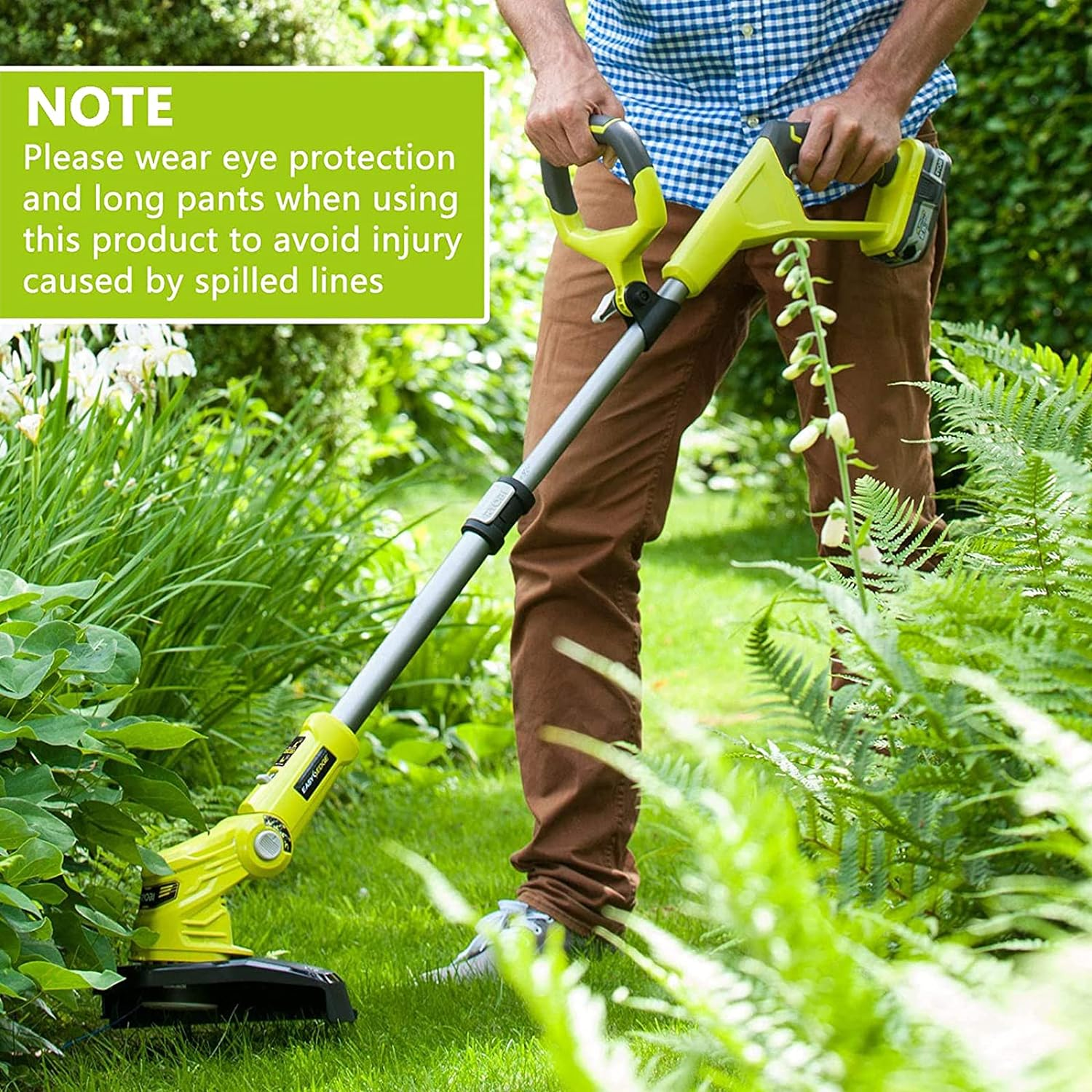 AC14RL3A String Trimmer Spool Replacement for Ryobi One+ AC14RL3A 18V, 24V and 40V Cordless Trimmers, 11Ft 0.065" Auto Feed Cordless Weed Eater Spools Line with 522994001 Cap (12 Spools + 2 Caps) image number 2