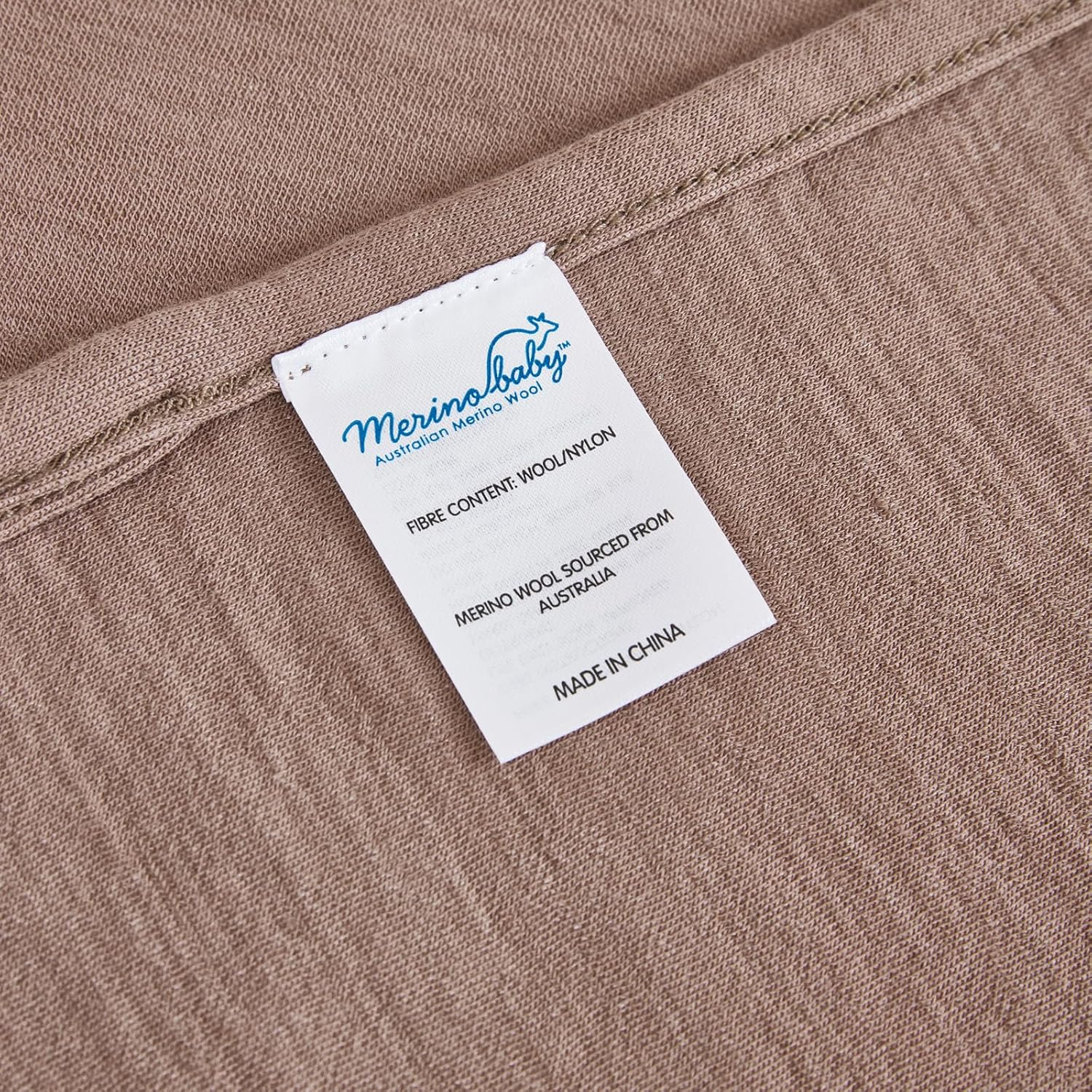 Australian Wool Blanket, Brown Marle image number 4