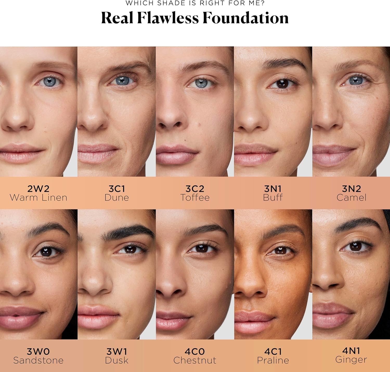 Real Flawless Weightless Perfecting Waterproof Foundation - 3N1 Buff by Laura Mercier for Women - 1 Oz Foundation image number 1