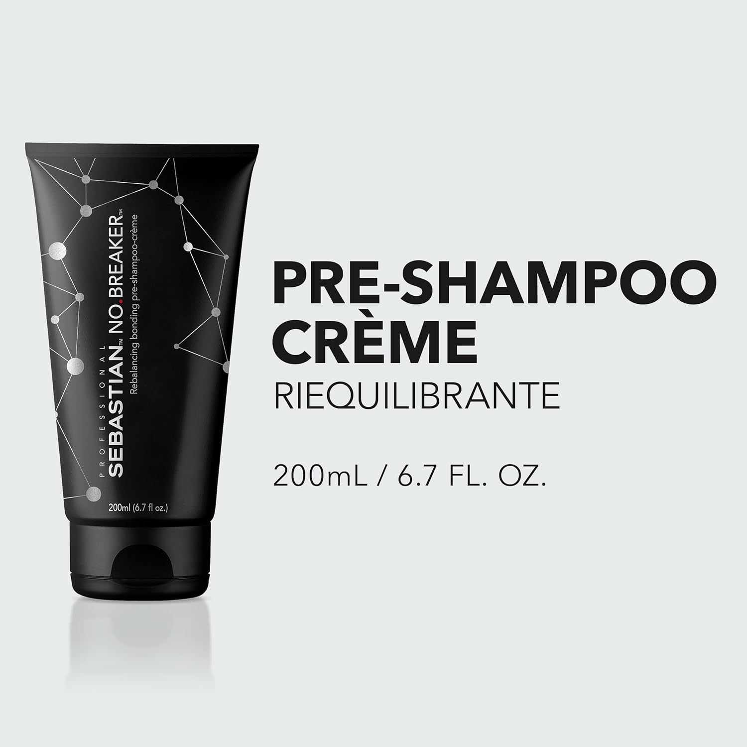Sebastian Professional NO.BREAKER Rebalancing Bonding Pre-Shampoo Cr&egrave;me 200Ml image number 3