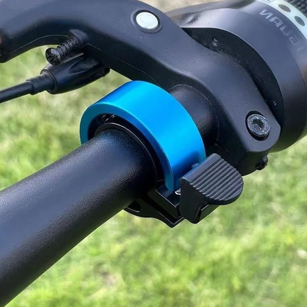 Geli 4 Pack Exquisite Bicycle Bells,Mountain Bike Bell, Loud and Bright, Aluminium Alloy, MTB, Bicycle Horn image number 5