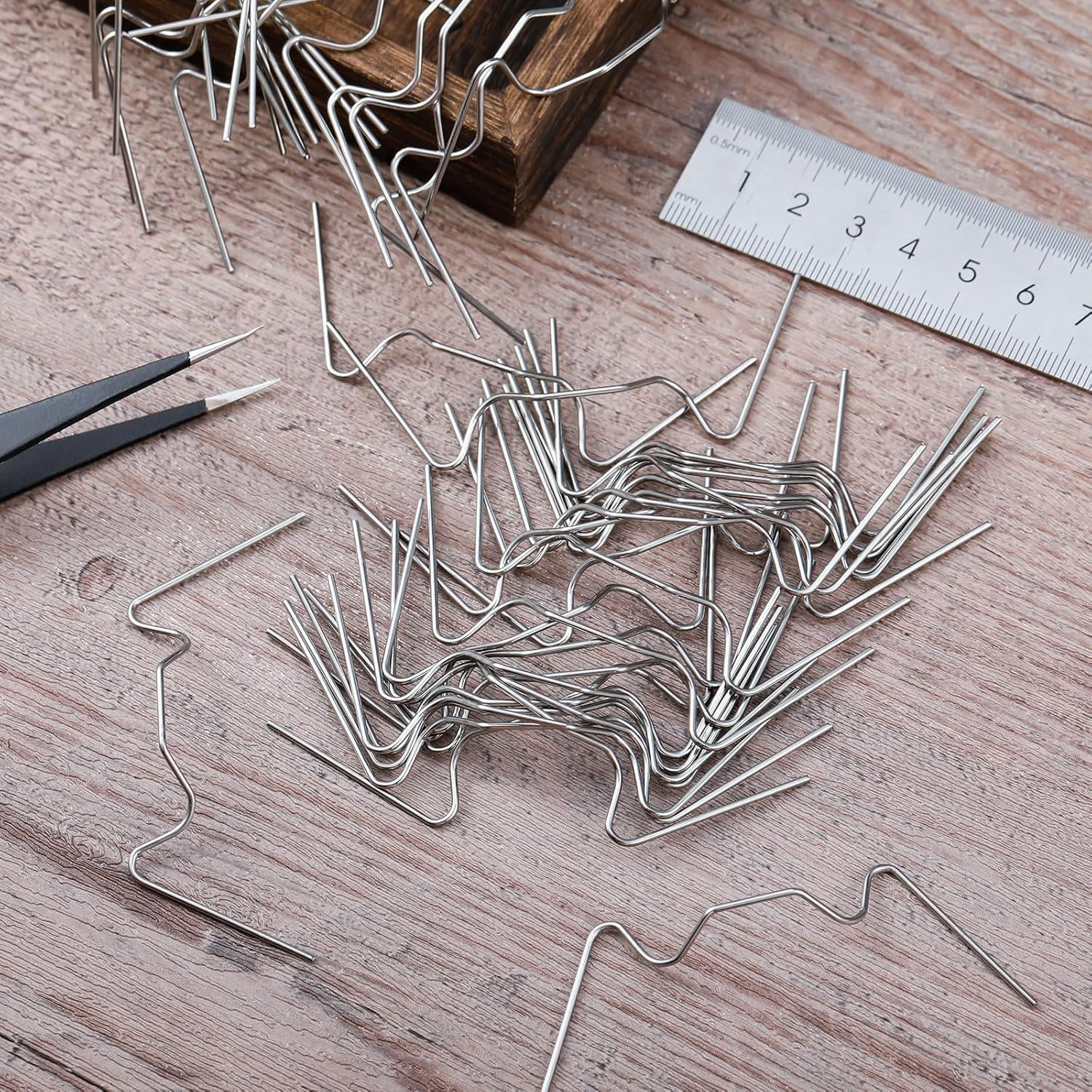 100Pcs Greenhouse Z and W Clips for Greenhouse Glass Panes, Glasshouses Garden Protection, Easy Hand Installation No Tools Needed, Green House Glass Clips Fixings image number 5