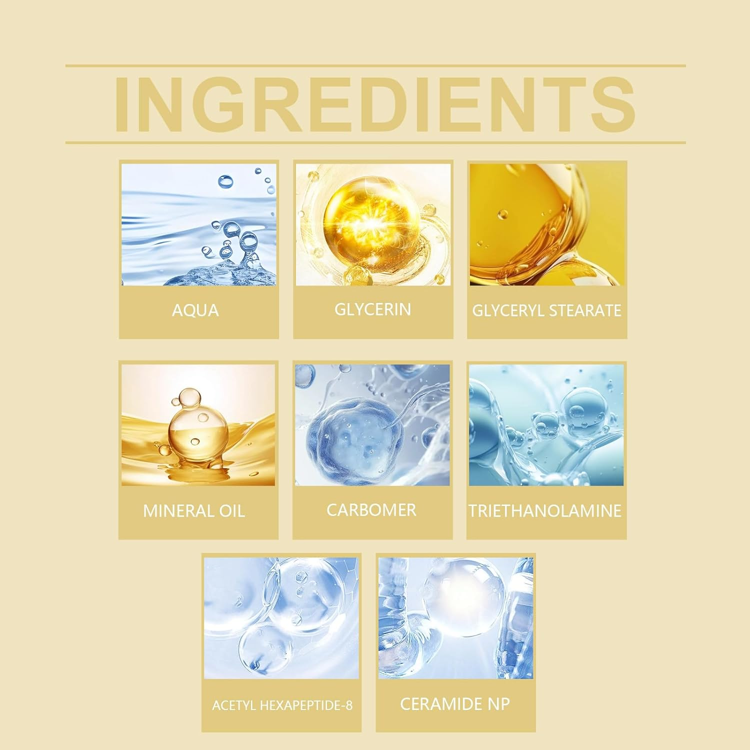 Electric Massage Polypeptide Eye Cream, Neck Firming Cream Set for Women Moisturizing Eye Care (Set) image number 1