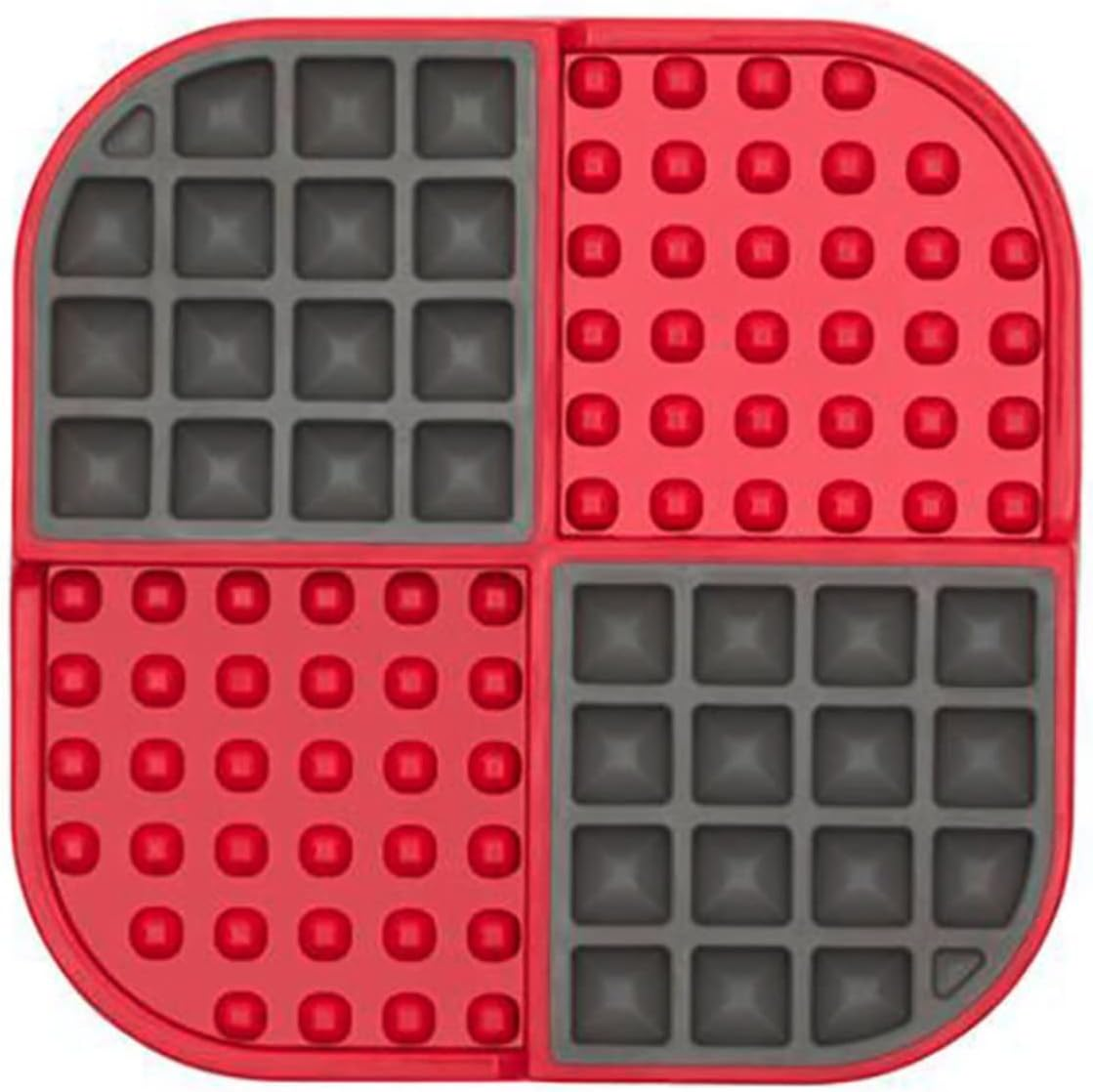 Lickimat Slomo, Original Dog Slow Feeder, Licking Mat and Alternative to Puzzle Feeder. Great Boredom Buster for Dogs (Purple)