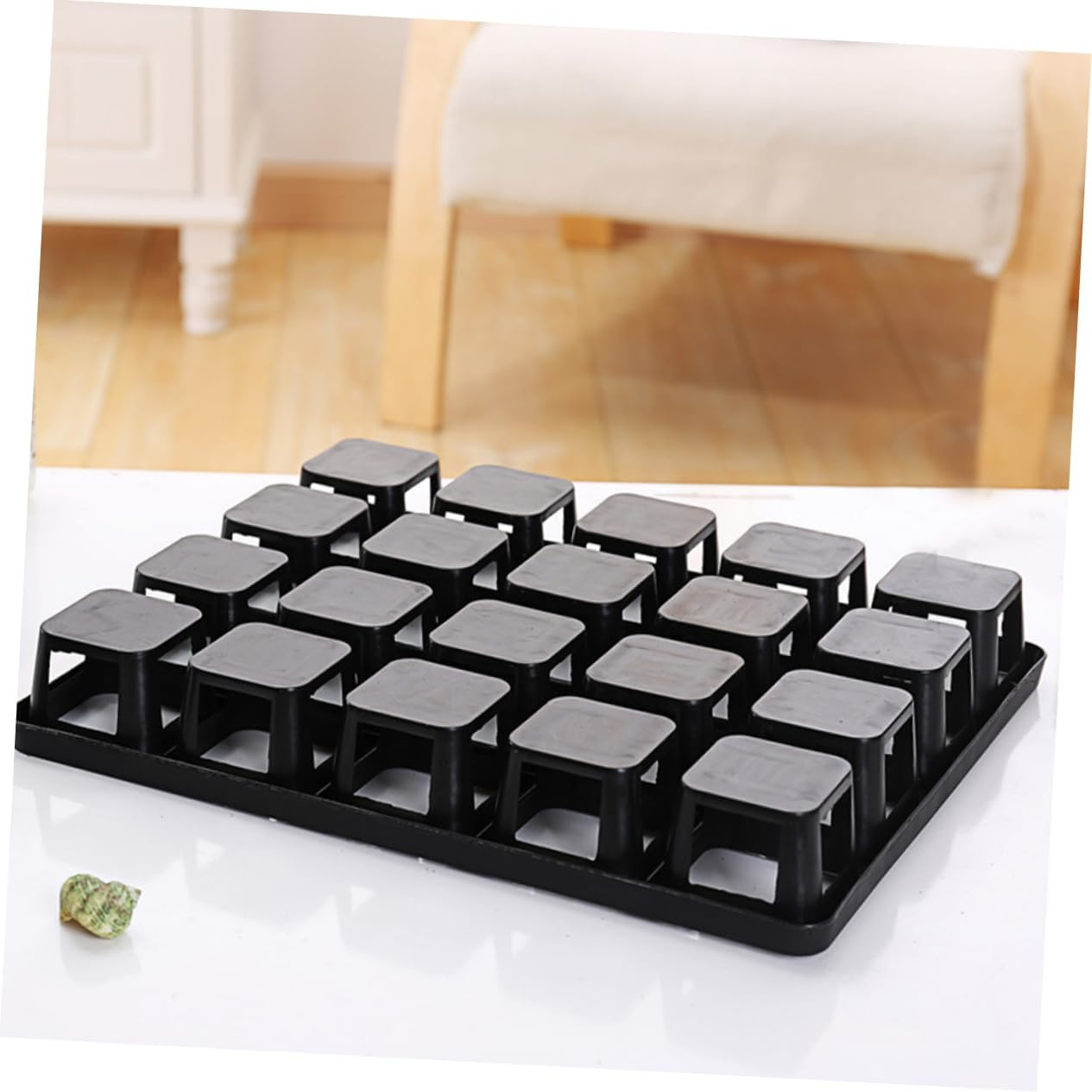 2Pcs Nursery Pot Brackets Plant Growing Boxes Racks Germination Tray Holders for Home image number 6