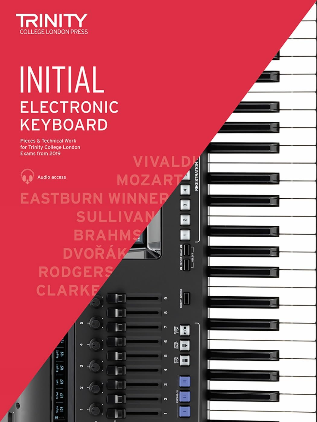 Trinity College London Electronic Keyboard Exam Pieces & Technical Work from 2019: Initial Grade: and Technical Work - Initial Grade image number 1