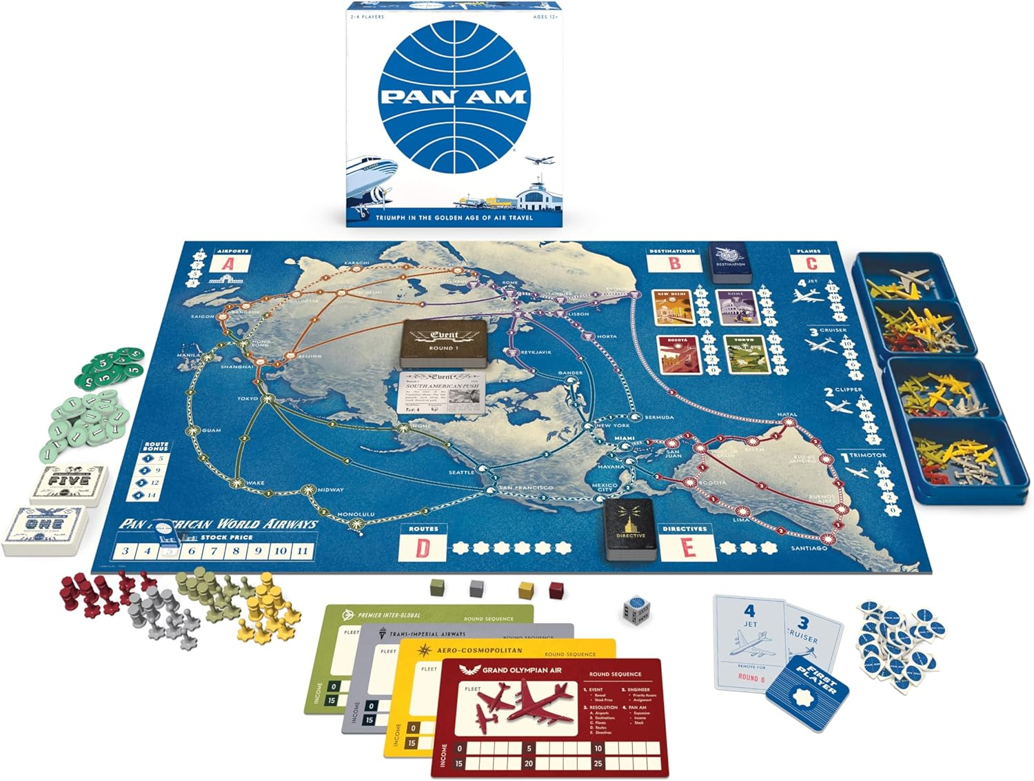 Pan Am - Board Game image number 4