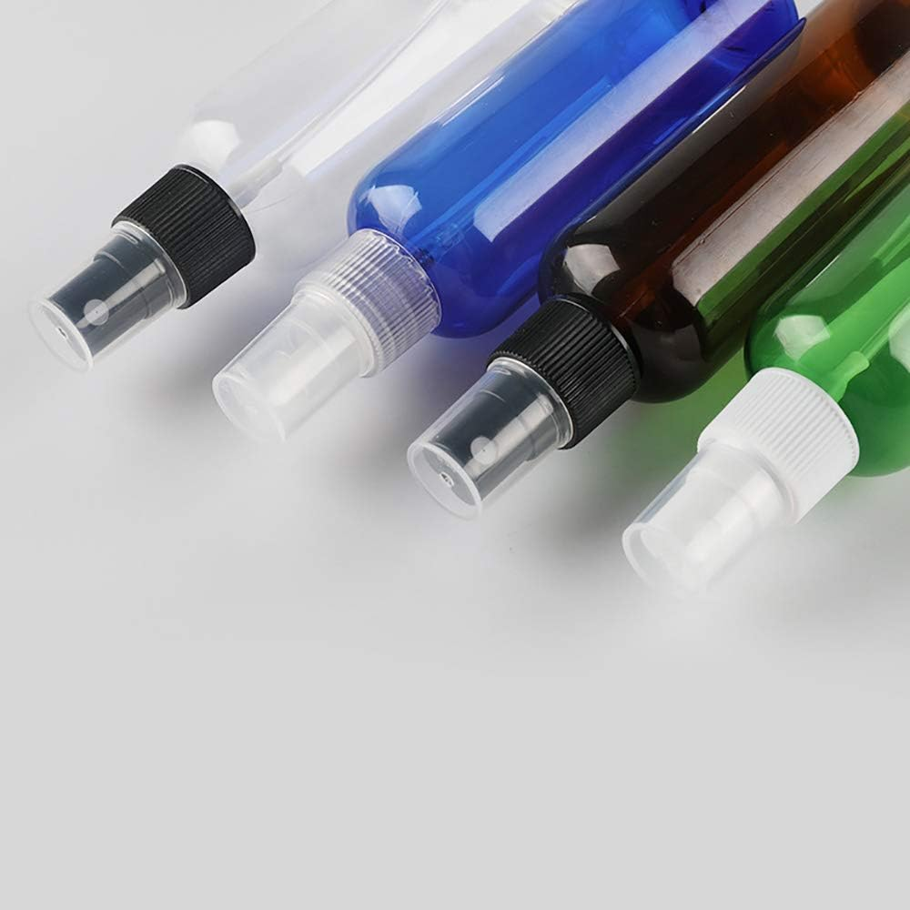 VOANZO 10PCS Empty Plastic Spray Bottle 100Ml Fine Mist Travel Atomiser Set Refillable Travel Size Bottle Toiletries Liquid Containers (White) image number 6