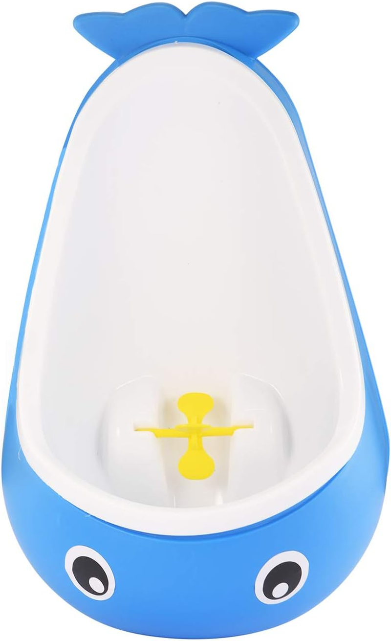 Foryee Cute Frog Potty Training Urinal for Boys with Funny Aiming Target - Green - Blue image number 4