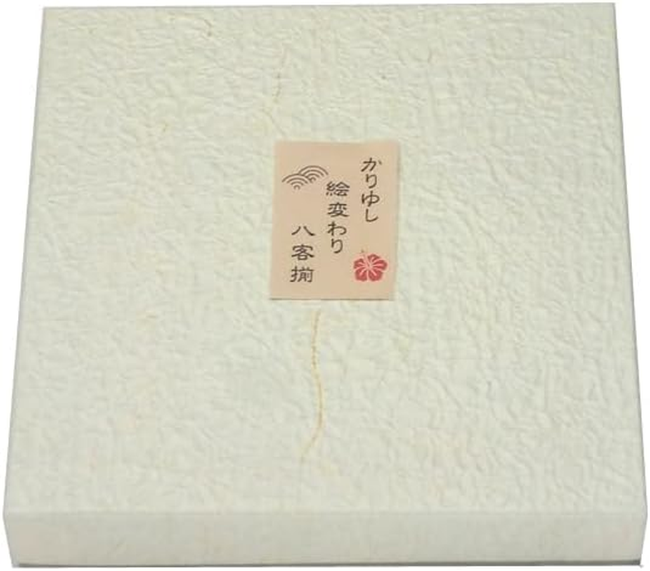 Yamakatsu Mino Toen KR-3003C Dinnerware Set, Small Plates, Set of 8, Yachimun Style, Okinawa, Present, Mino Ware, Made in Japan