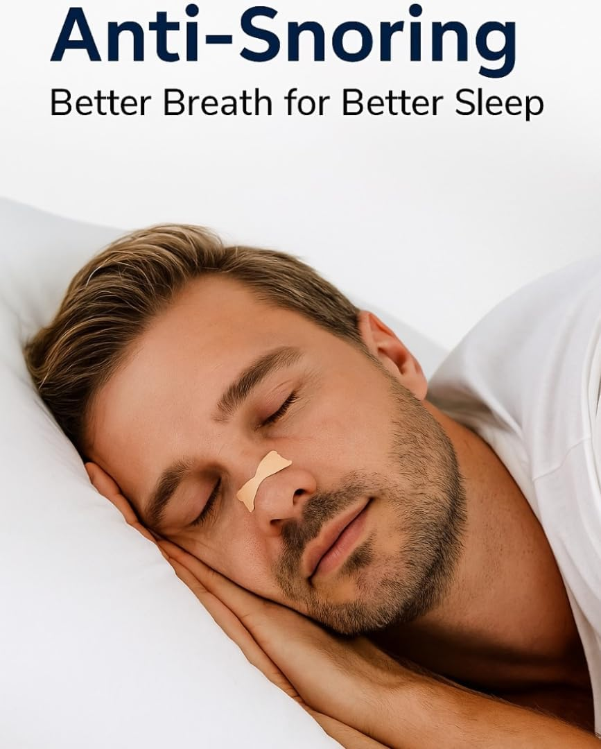 Nasal Strips for Better Breath &ndash; Comfortable Nose Strip for Sleeping, Exercise, Cycling & Hiking 50 Count (66Mm*19Mm)