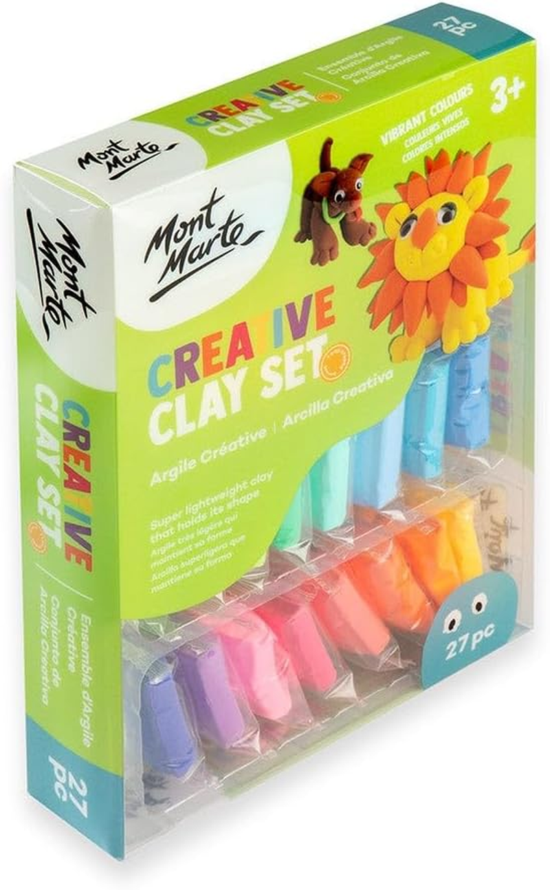 Mont Marte Creative Clay Set (27-Pieces) image number 5