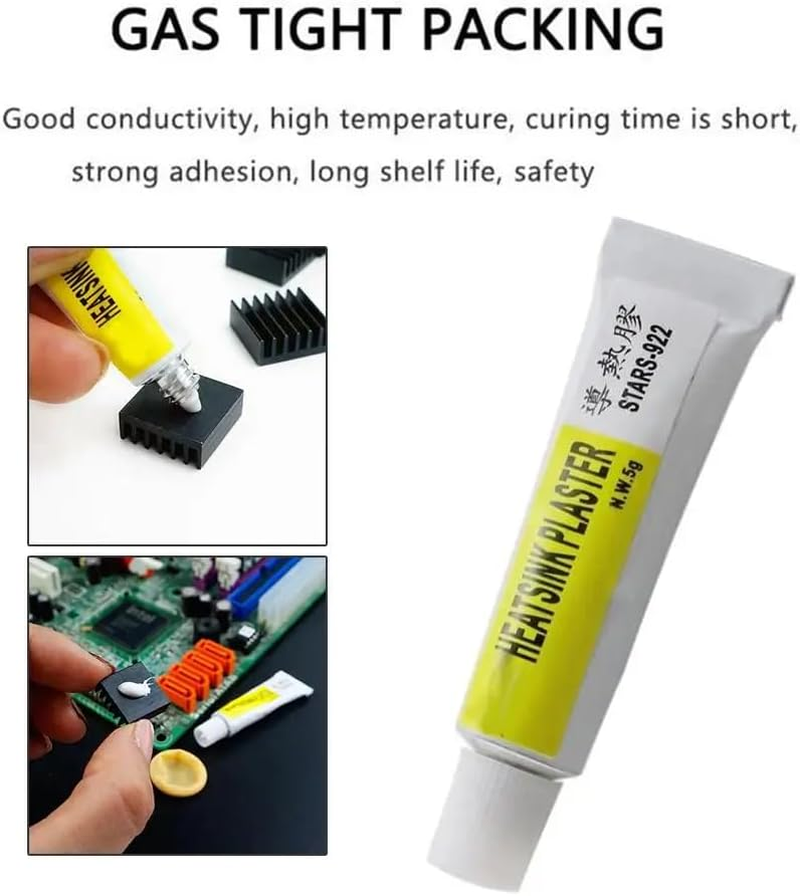 5PCS CPU Thermal Paste, Heatsink Paste, Thermal Silicone Grease for 3D Printer image number 4