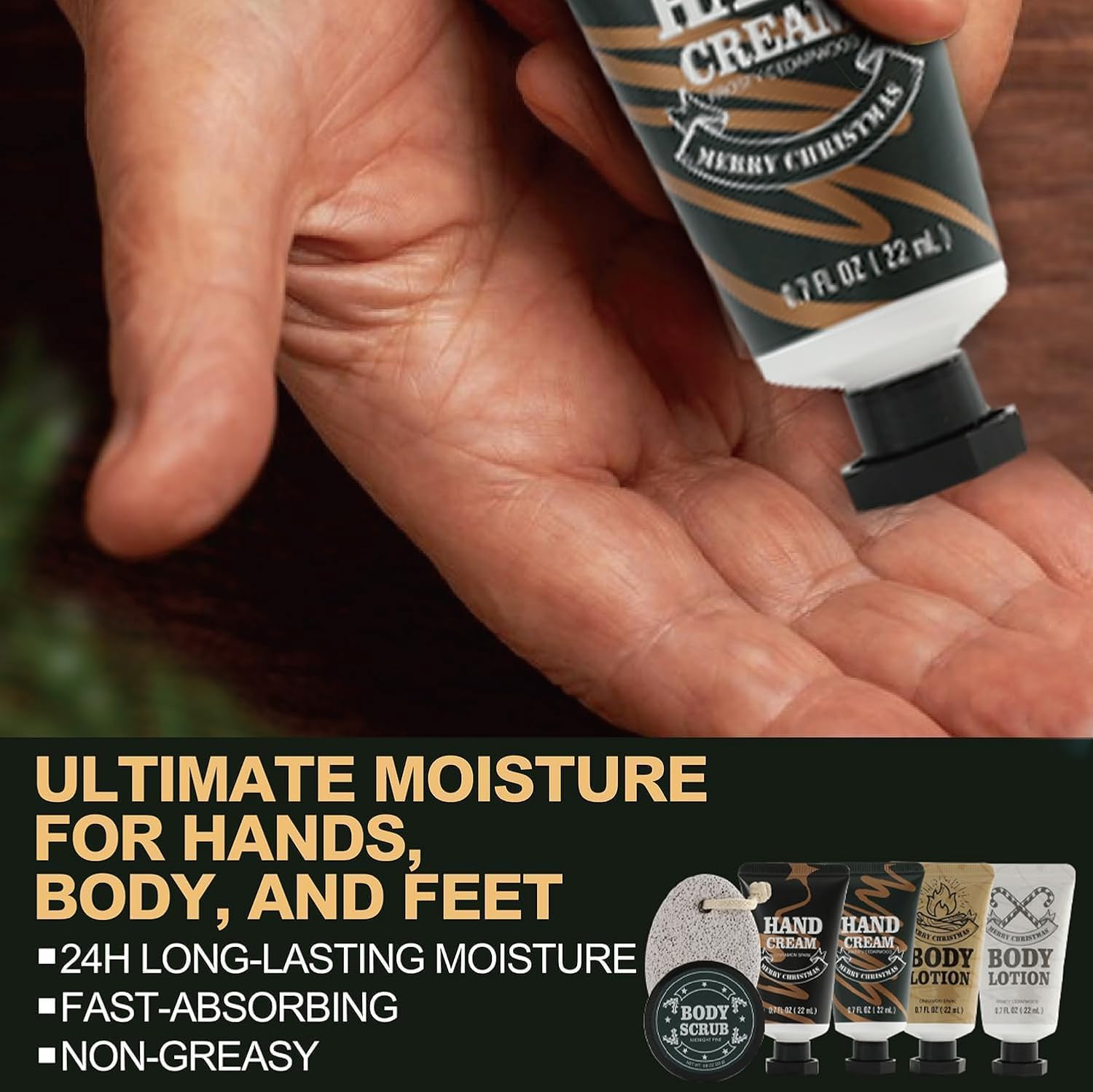 Advent Calendar 2025 BODY & EARTH 24Pcs Beauty Advent Calendar Limited Edition, Gift Set with 24 Bath Set Care Set for Men - Includes Various Shower Foams, Beard Oil, Body Scrubs,