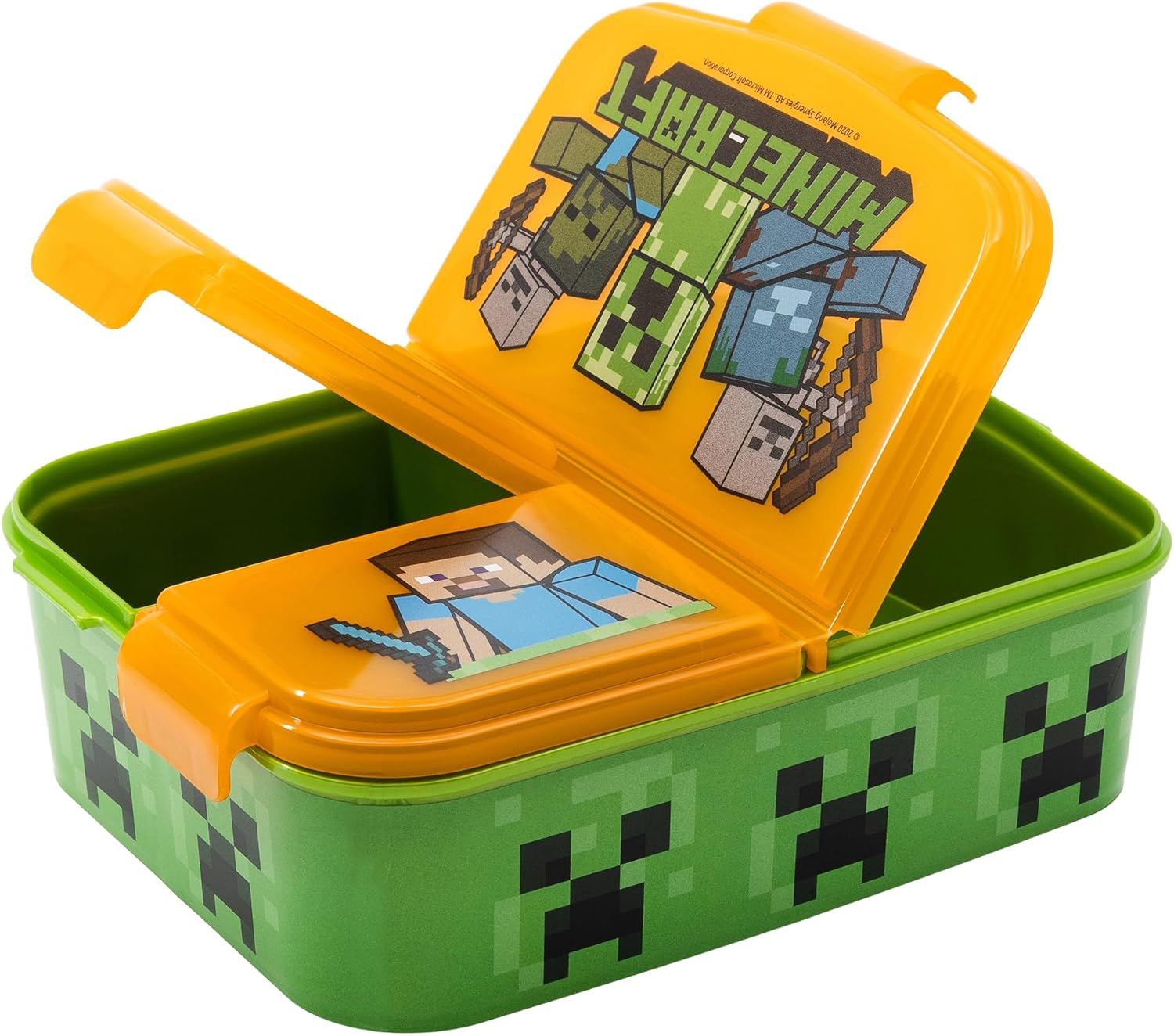 Stor |Multi Compartment Sandwich Box Minecraft image number 5