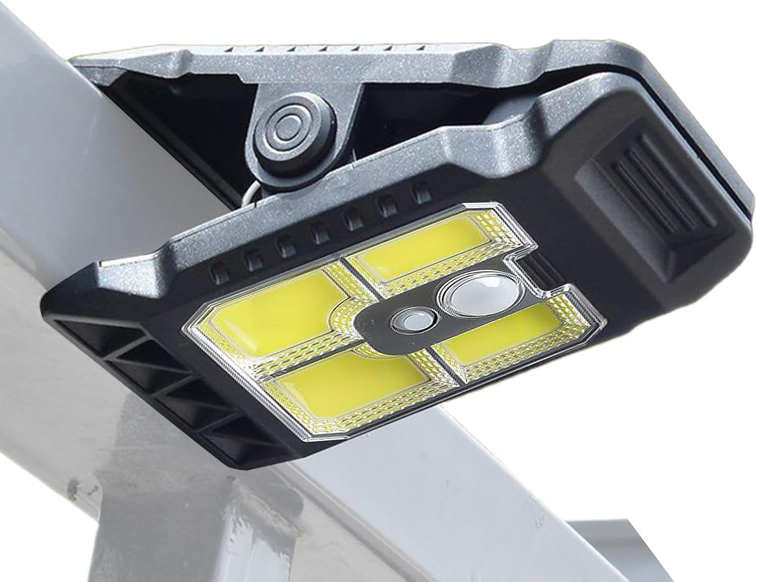 Clip on Solar Lights Outdoor Motion Sensor,Clip on Solar Motion Lights Outdoor | Security Lighting for Gate Patio Deck Backyard Camping Fence Garden Home