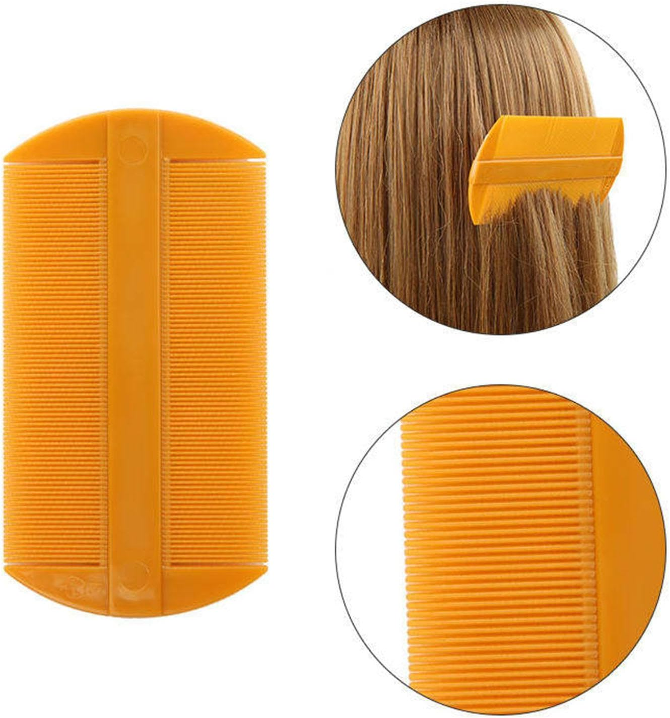 Head Lice Comb, Lice Comb, Children, Lice Remover, Head Bug Control Comb, Fine Teeth Comb, Lice Remover, Comb, Fine-Grained, Lice Comb, Head Lice Comb, Soft Material, No Pain, Eggs and Adult Pain