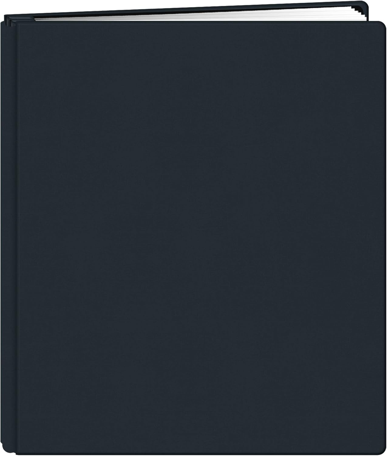 8.5X11 Deluxe Leather Scrapbook, Navy Blue