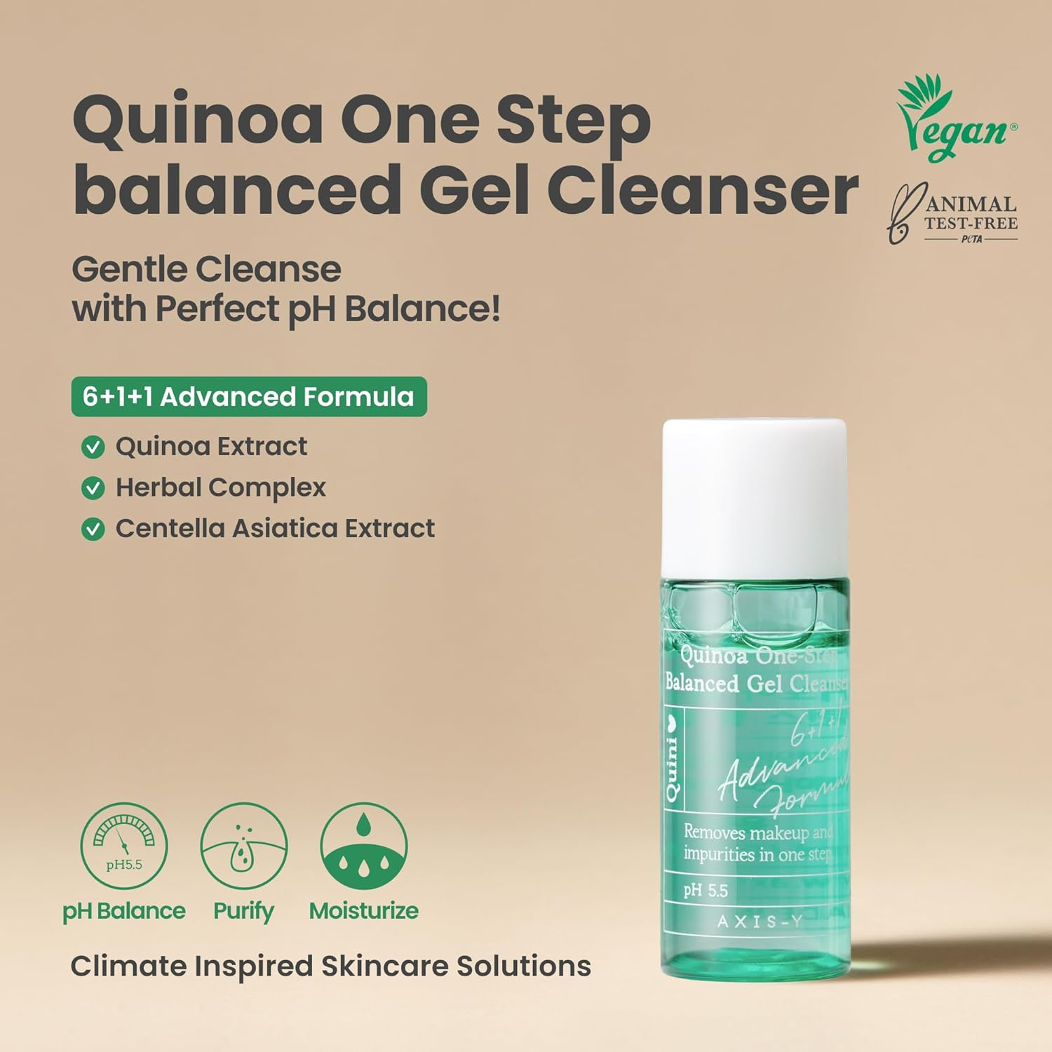 AXIS-Y the Mini Glow Set &ndash; Korean Skincare Travel Kit for Radiant Skin, Brightening and Hydrating Facial Skin Care Products with Niacinamide & Centella, Gentle Daily Routine for All Skin Types image number 1