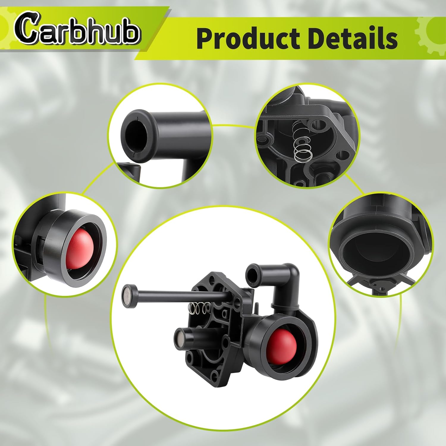 Carbhub 795477 Carburetor for 795469 795469 794147 498809 497619 795475 790206 790218 699660 794161 498811 Carburetor with 698369 Air Filter image number 1