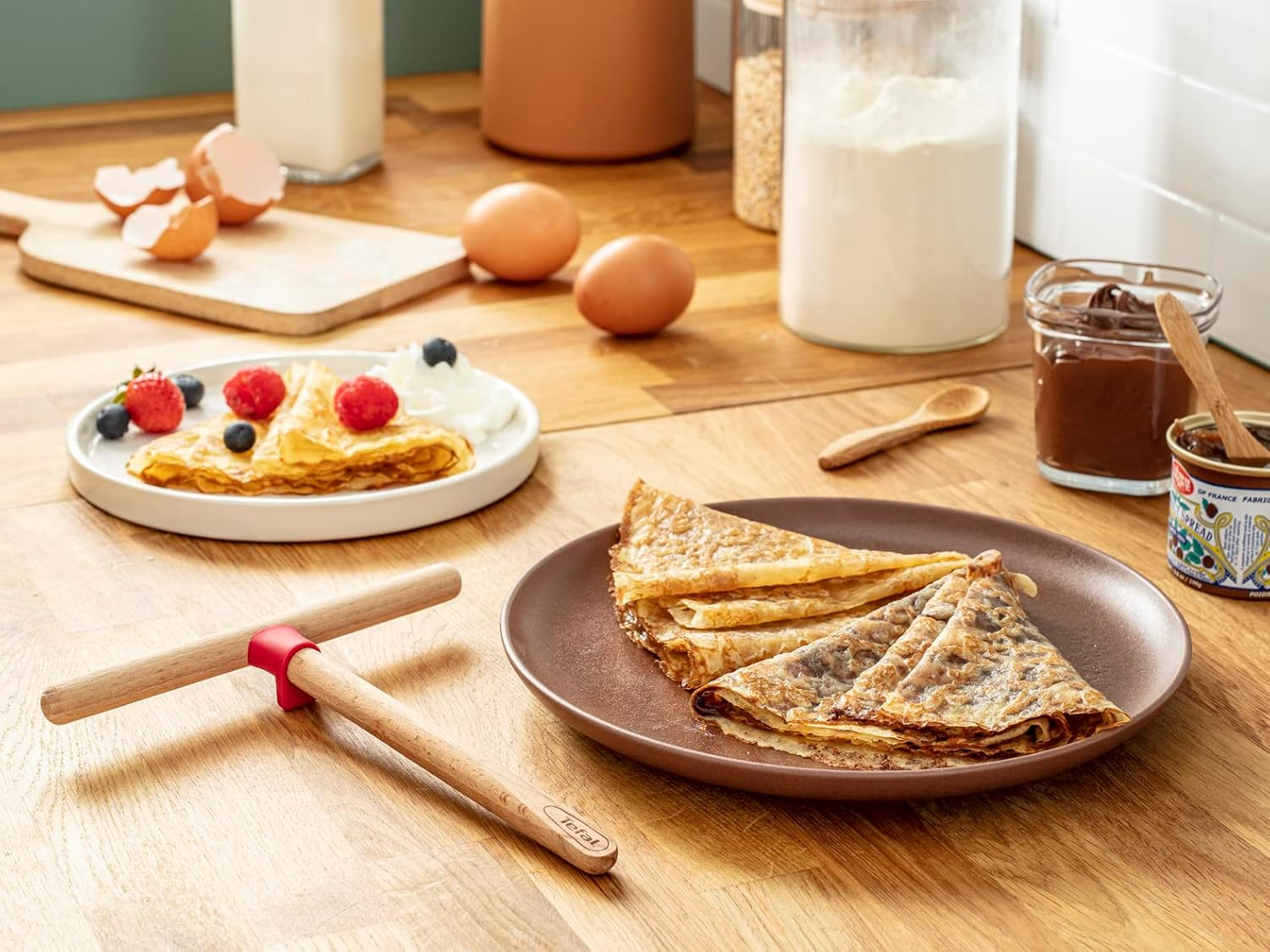 Tefal - K2306014 - Ingenio Bois - Pancake Distributor, 2.1 X 22.8 X 15 Cm image number 2