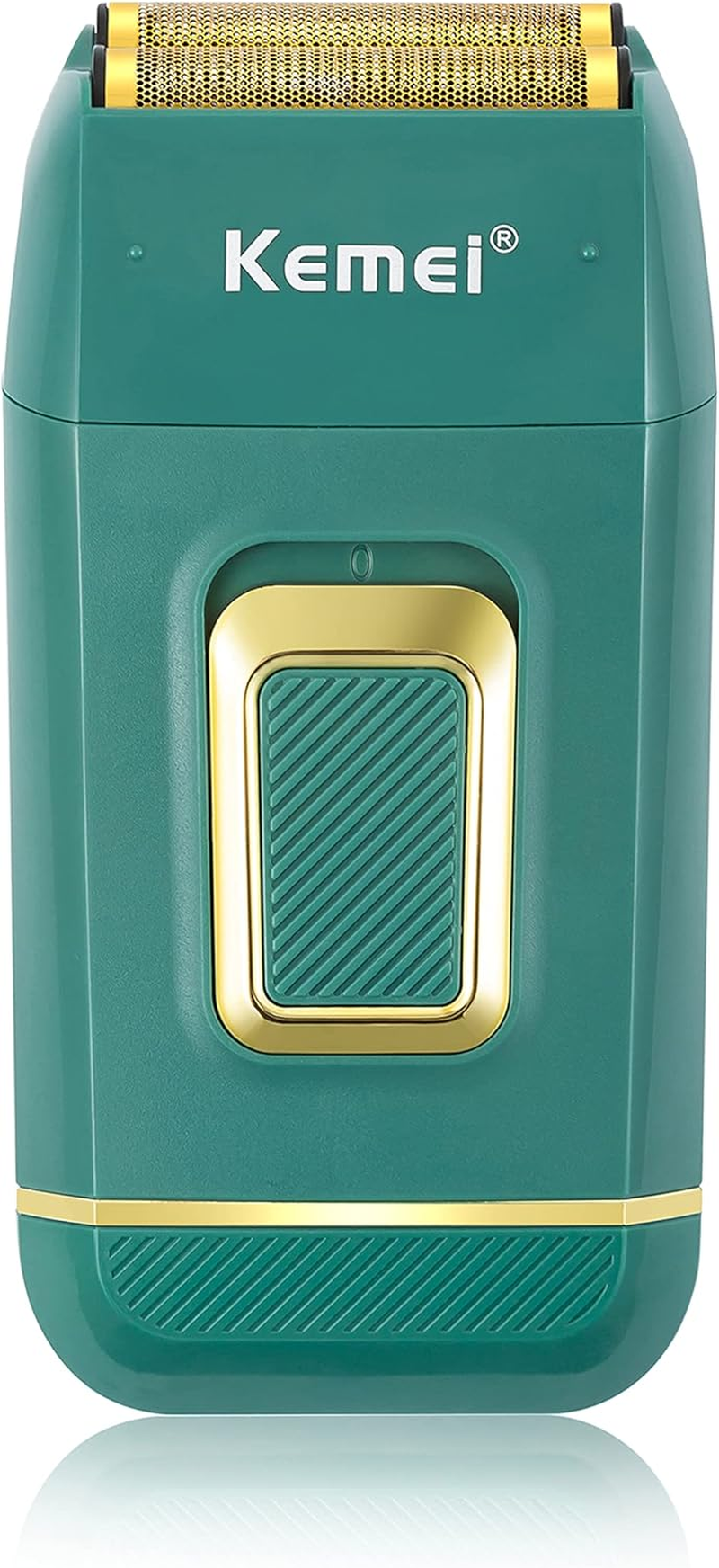 KEMEI Foil Shaver Double Electric Shaver for Men, Professional Electric Razors Head Shaver for Bald Men, Barber Supplies Cordless Rechargeable