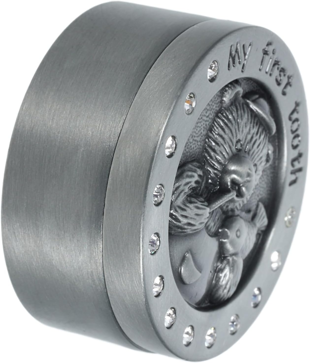 Teeth Storage Box Metal Tooth Box Keepsake Products Storage Container for Party image number 1