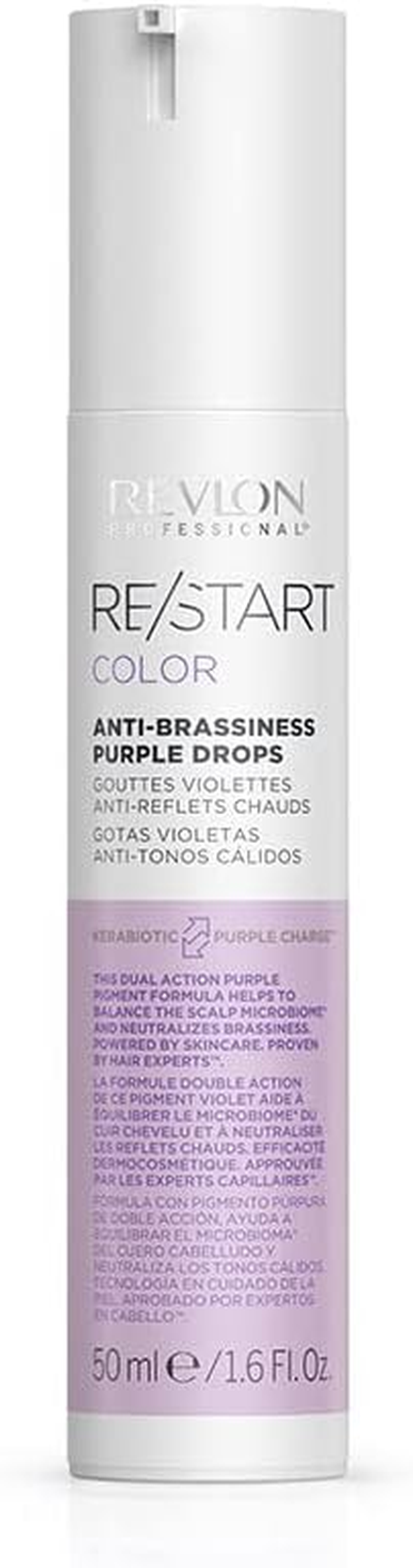 REVLON PROFESSIONAL RE/START Color Anti-Brassiness Purple Drops 50 Ml image number 4