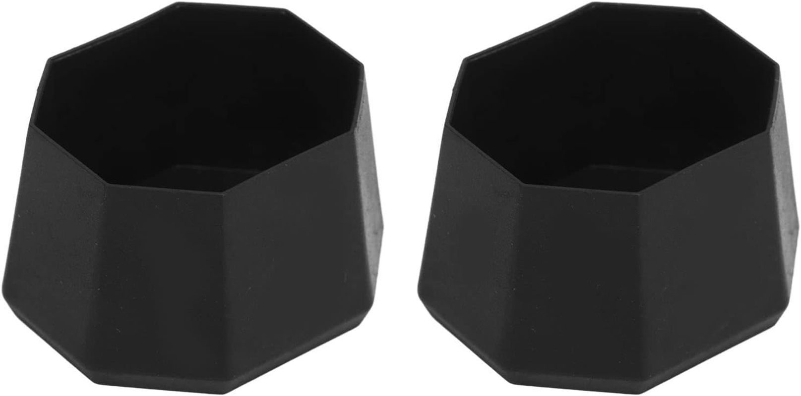 Tennis Racket Butt Cap, 2Pcs Black Plastic Tennis Racket Silicone End Cover Portable Racket Handle End Cap Practical Tennis Racquet Silicone Back Covers for Racquetball Racket