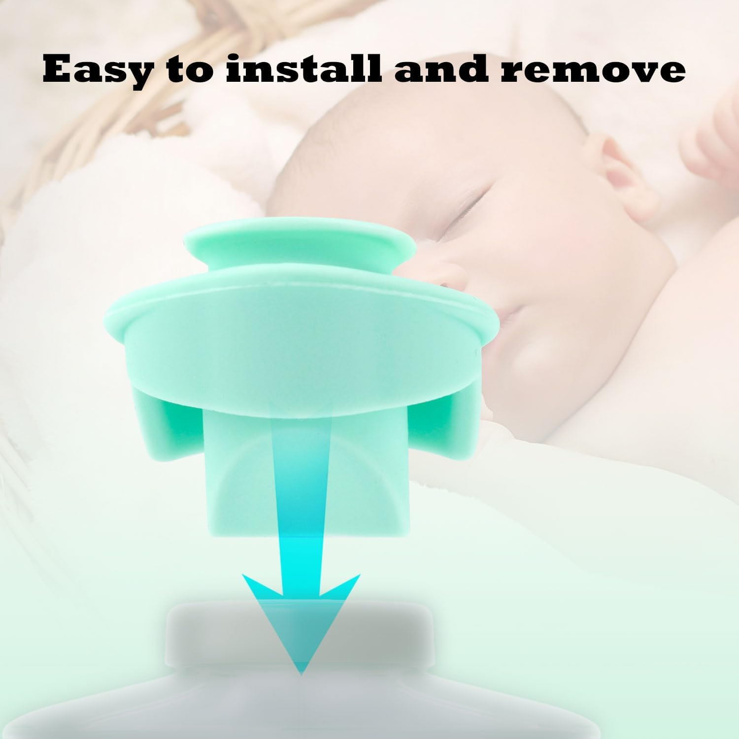 4Pcs Silicone Duckbill Valves for Elvie Wearable Breast Pump, Non-Original Breast Pump Parts Replacement Compatible with Elvie Pump Accessories Use with Pump Seals image number 1