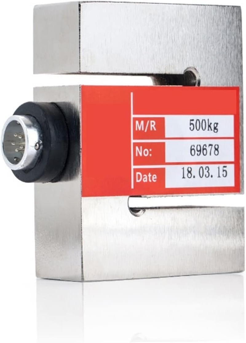 Load Cell Weighing Sensor, High Accuracy Metal Load Cell Tension and Compression Force Sensor Load Cell Alloy Steel 1000Kg Measuring Weight for Scale(1000Kg) image number 2