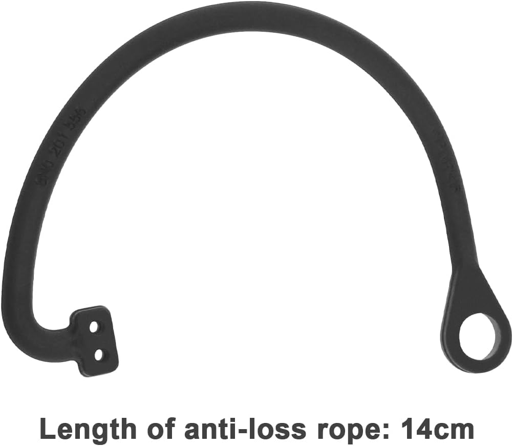 2Pcs Fuel Tank Cap Cord Replacement with Nail Compatible with VW Compatible with Audi Compatible with Skoda Fuel Filler Cap Wire