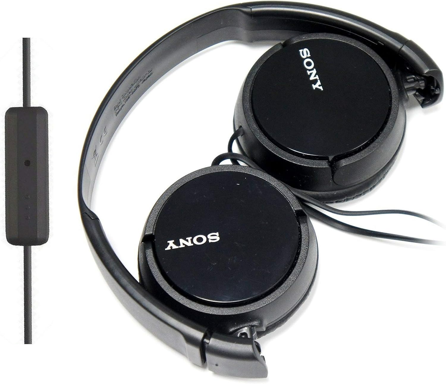 Sony over Ear Best Stereo Extra Bass Portable Headphones Headset for Apple Iphone Ipod/Samsung Galaxy / Mp3 Player / 3.5Mm Jack Plug Cell Phone with Mic (Dark Gray)