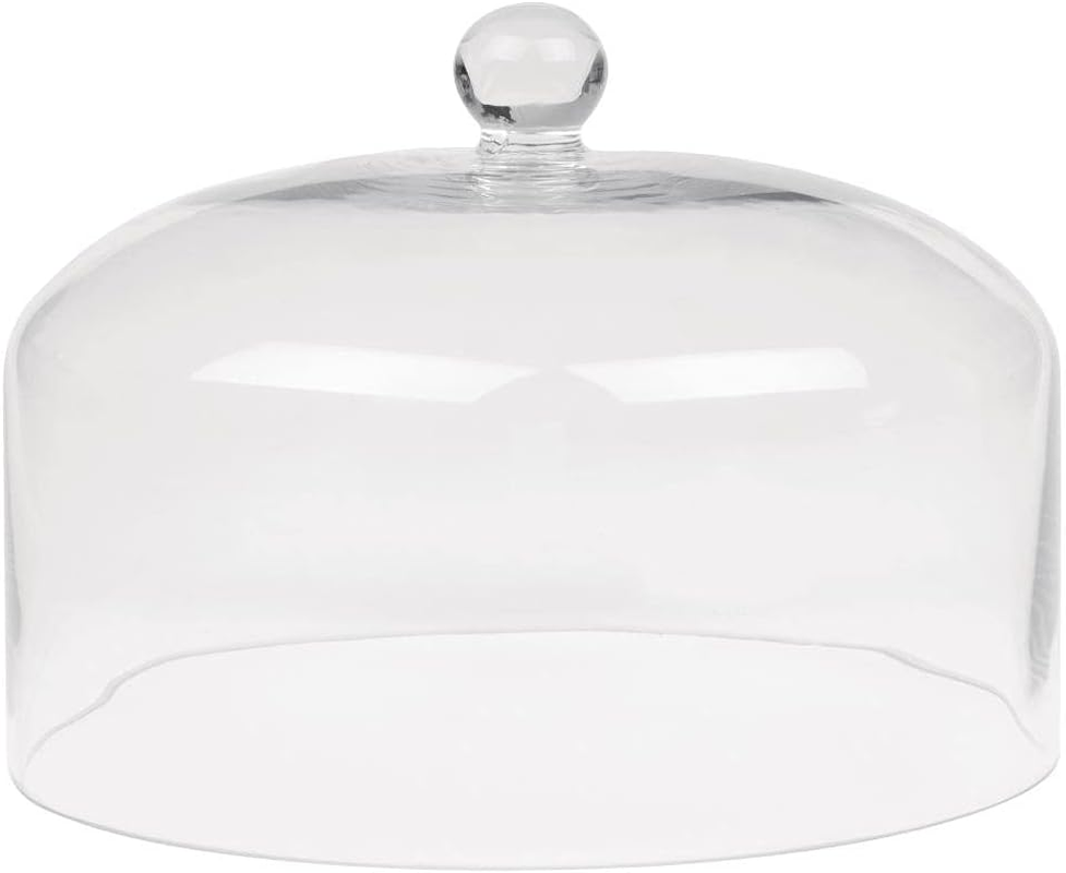 Olympia Glass Cake Stand Dome for Base CS013, 285 X 200 Mm Size