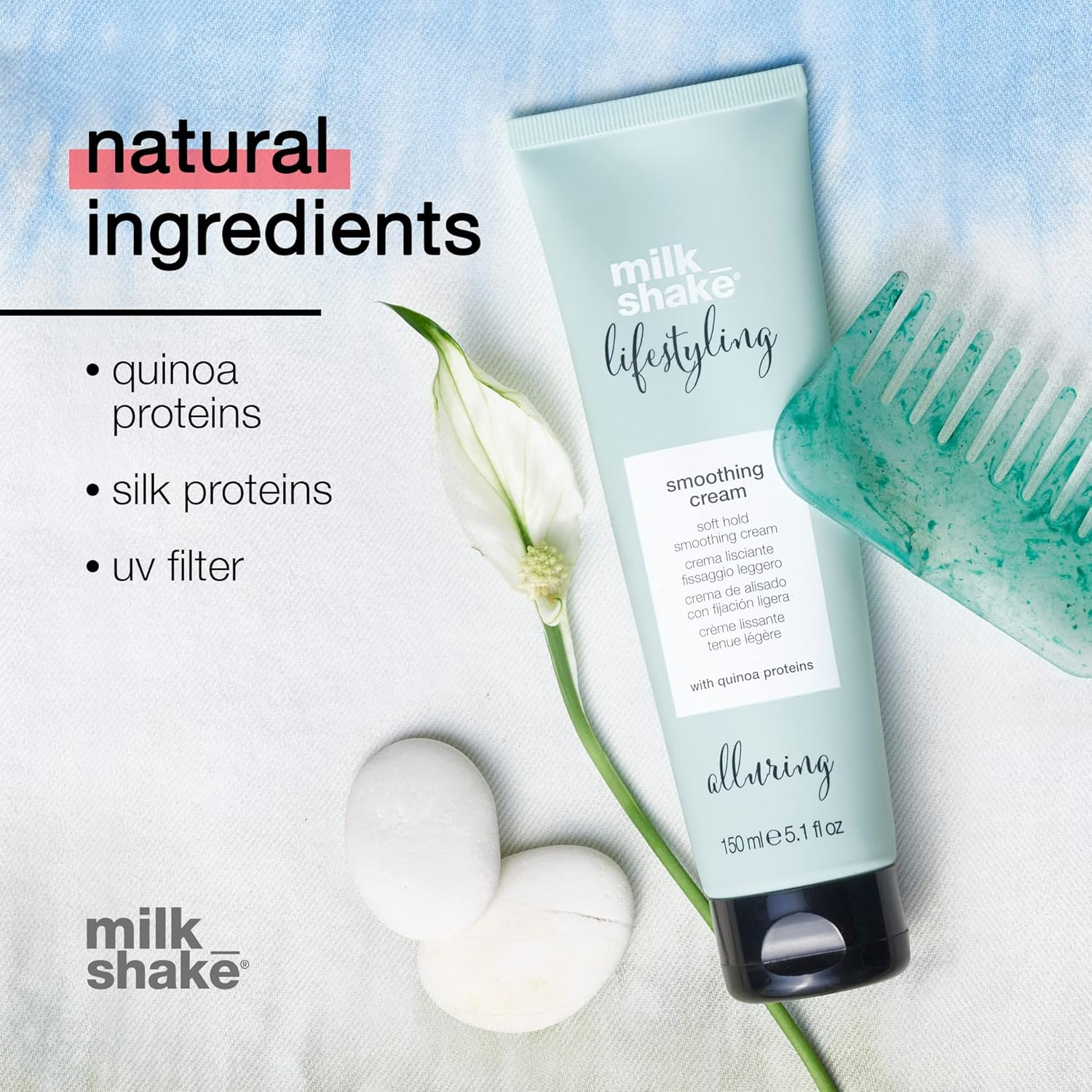 Milk_Shake Lifestyling Smoothing Hair Cream 150 Ml image number 5